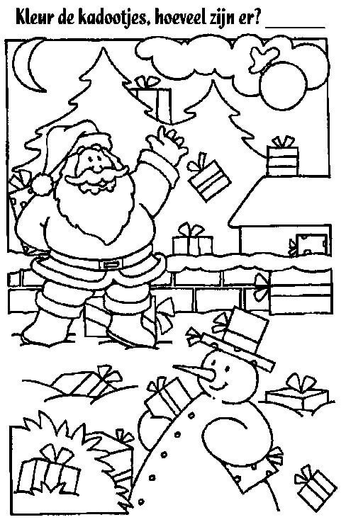 Santa Claus Coloring Images