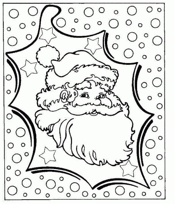 30 Free Santa Claus Coloring Pages Printable