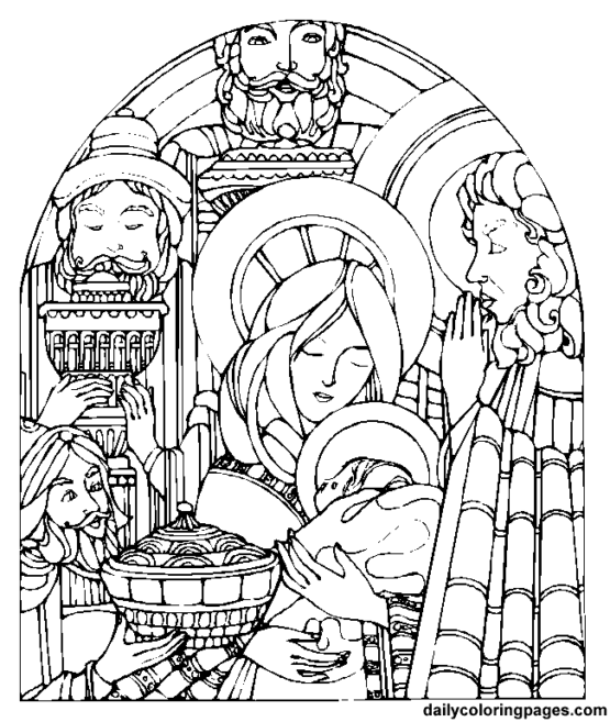 20 Free Christmas Advent Coloring Pages To Print
