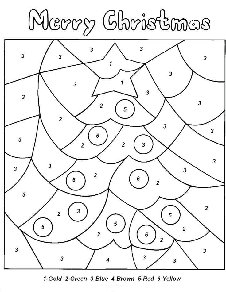 35 Free Christmas Tree Coloring Pages To Print