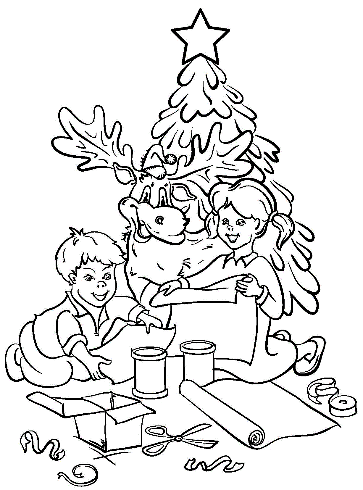 35 Free Christmas Tree Coloring Pages To Print