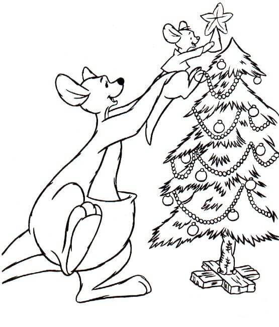 35 Free Christmas Tree Coloring Pages To Print