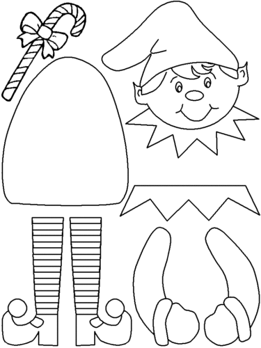 Elf Activity Sheets Printable