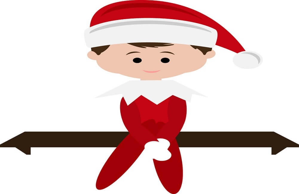 Elf On The Shelf Clipart