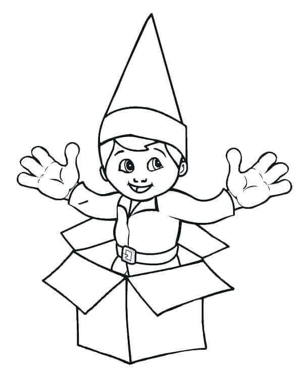 30 Free Printable Elf On The Shelf Coloring Pages 30-free-printable-elf-on-the-shelf-coloring-pages