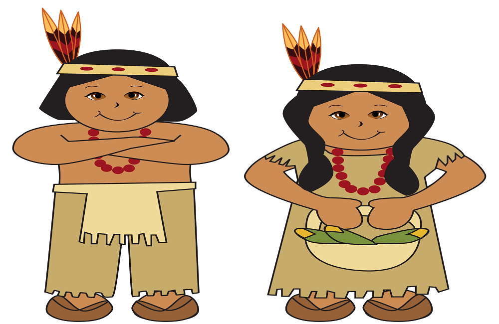 native american baby clipart