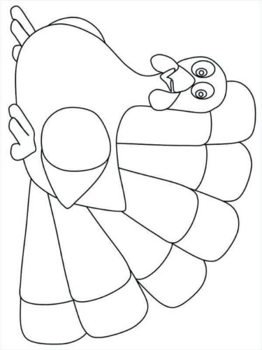 30 Free Turkey Coloring Pages Printable