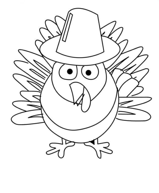 30 Free Turkey Coloring Pages Printable