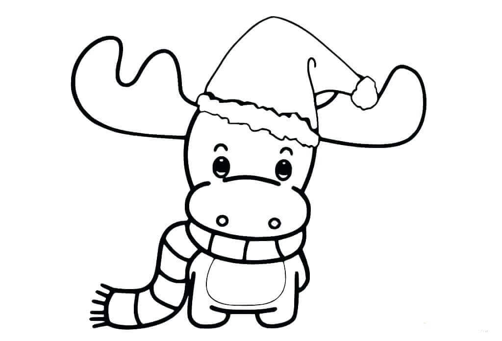 Download 30 Free Reindeer Coloring Pages Printable