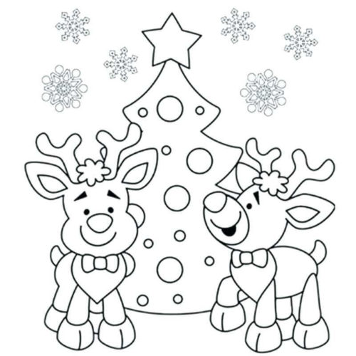 860 Christmas Love Coloring Pages  Images