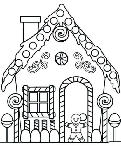 20 Free Christmas Coloring Pages For Preschoolers Printable