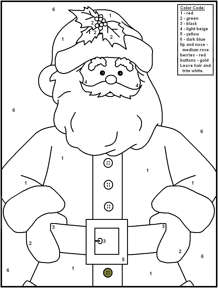 20 Free Christmas Coloring Pages For Preschoolers Printable