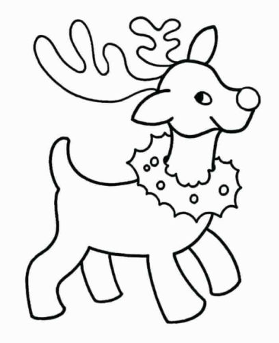 Free Printable Christmas Coloring Sheets For Preschoolers