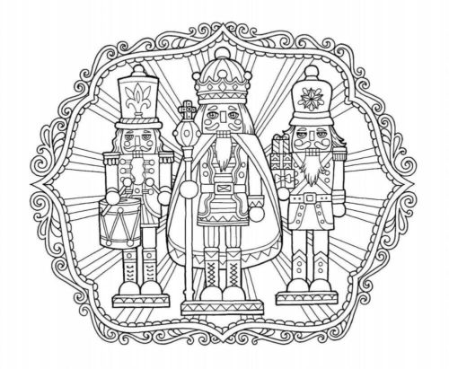 Nutcracker Coloring Pages For Adults