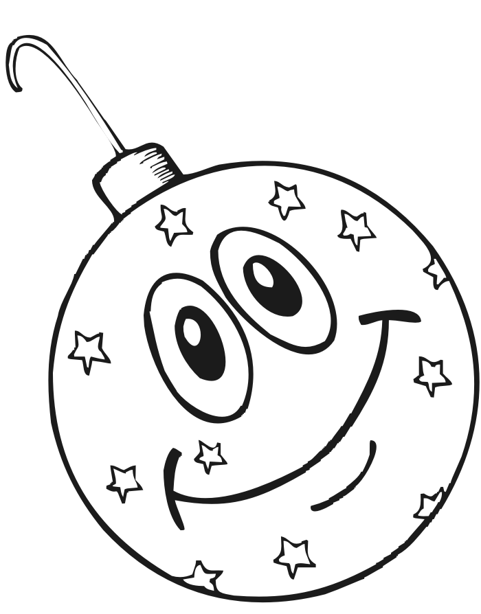 Ornaments Coloring Pages Printable