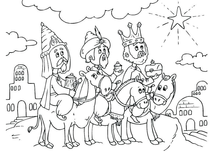 Epiphany Coloring Page