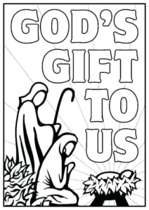 Free Nativity Colouring Pictures For Kids Free Nativity Colouring Pictures For Kids
