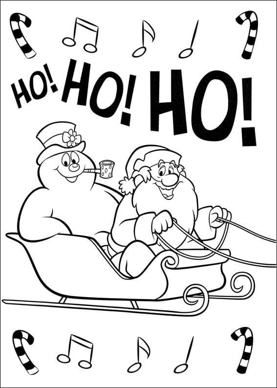 27 Free Frosty The Snowman Coloring Pages Printable