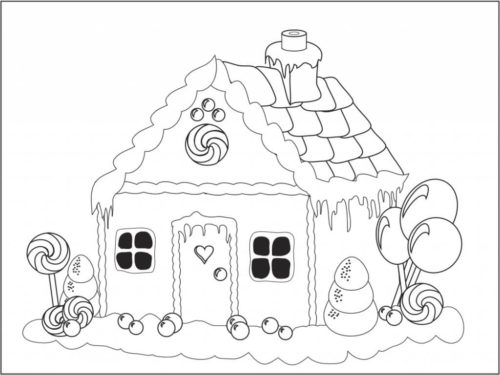 Gingerbread House Printables