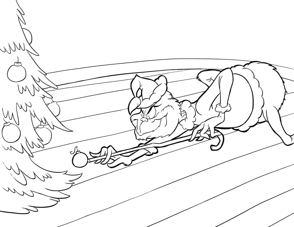 25 How The Grinch Stole Christmas Coloring Pages Printable