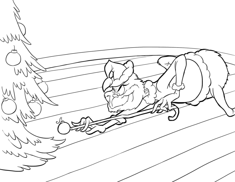 25 How The Grinch Stole Christmas Coloring Pages Printable ScribbleFun