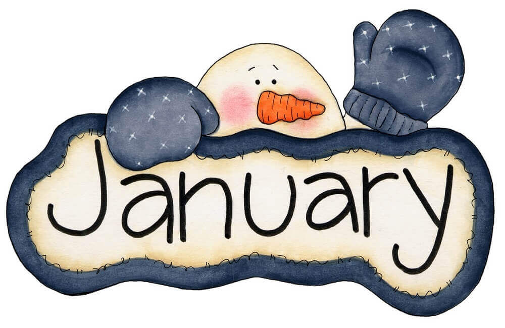 January clipart