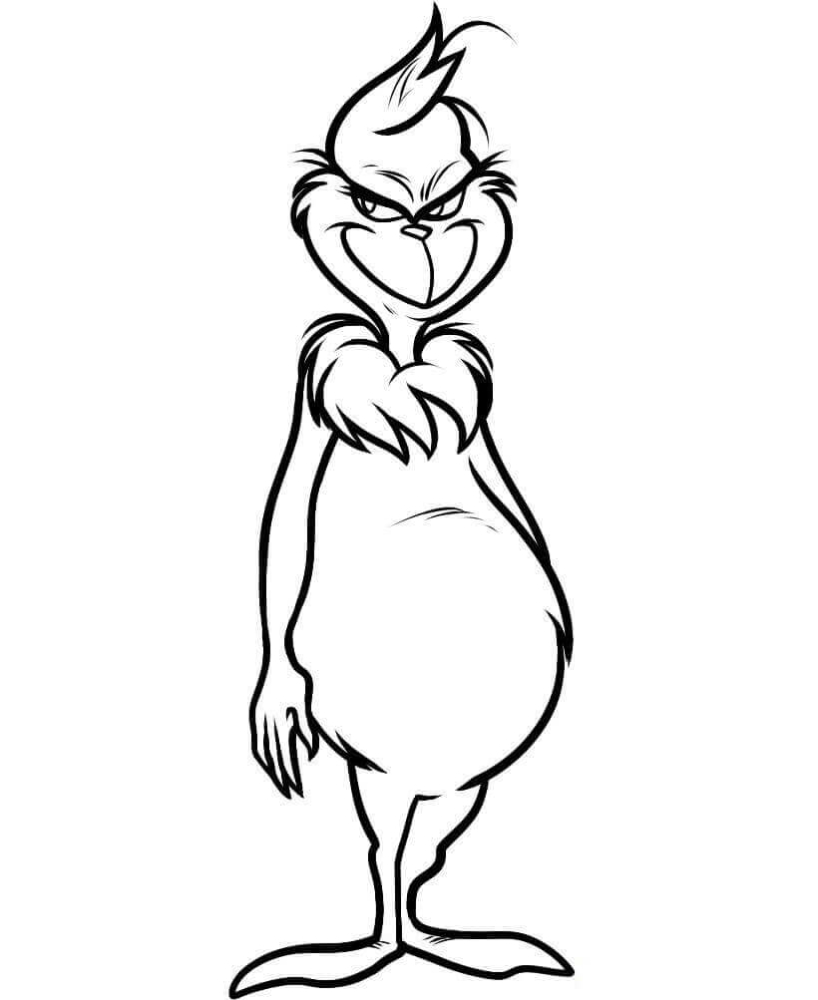 25 How The Grinch Stole Christmas Coloring Pages Printable
