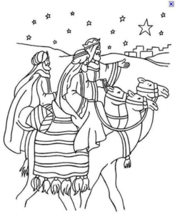 Three Wise Men Coloring Pages Three Wise Men Coloring Pages