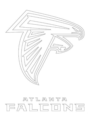 Atlanta Falcons Coloring Pag