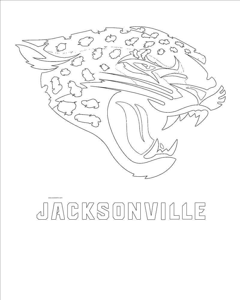 Jacksonville Jaguars Coloring Page