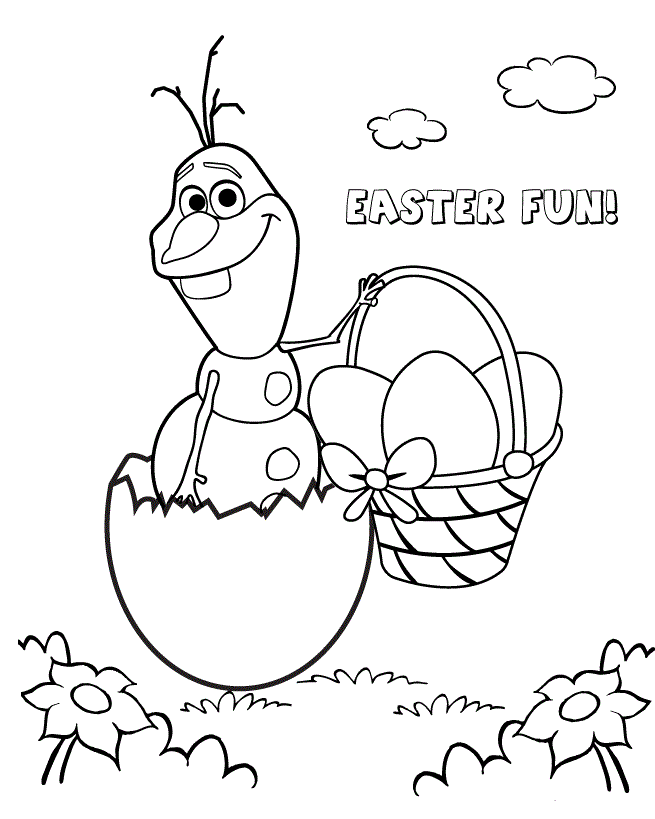 30 Free Easter Egg Coloring Pages Printable