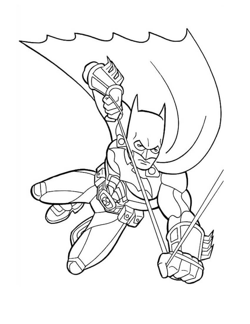 30 Free Batman Coloring Pages Printable