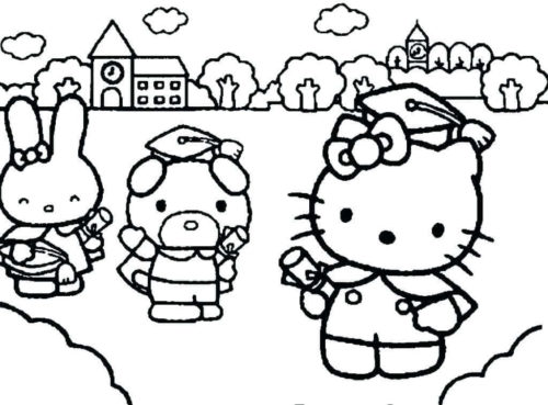 20 free kindergarten graduation coloring pages printable