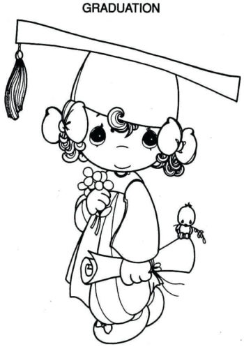 20 Free Kindergarten Graduation Coloring Pages Printable