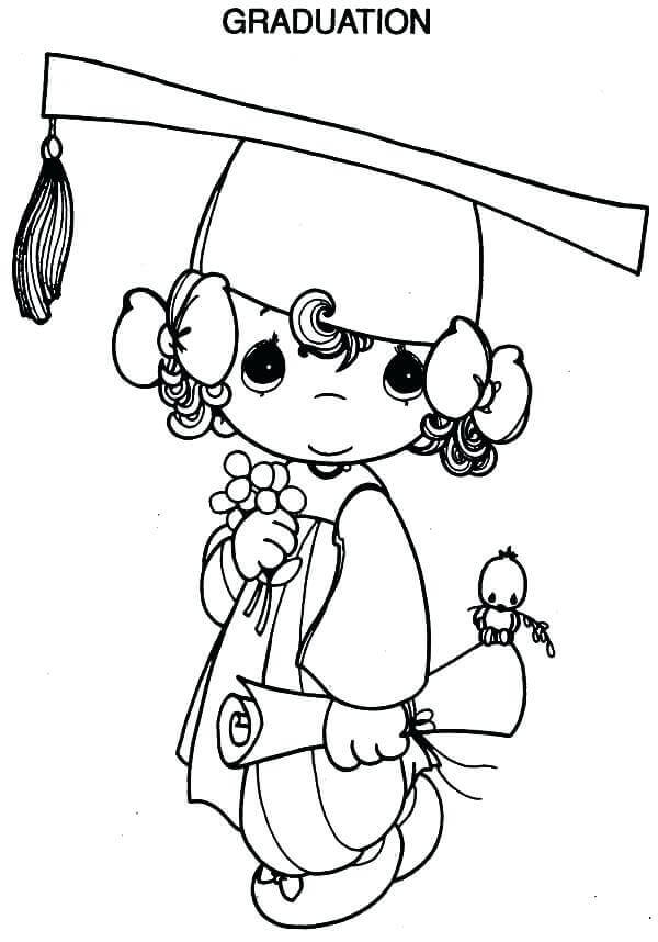 Graduation Coloring Kindergarten Congratulations Doodle Preschool Pre