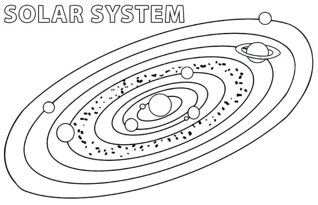 25 Free Solar System Coloring Pages Printable