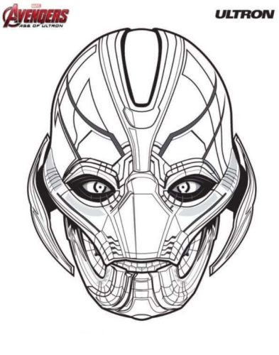 Ultron Coloring Page