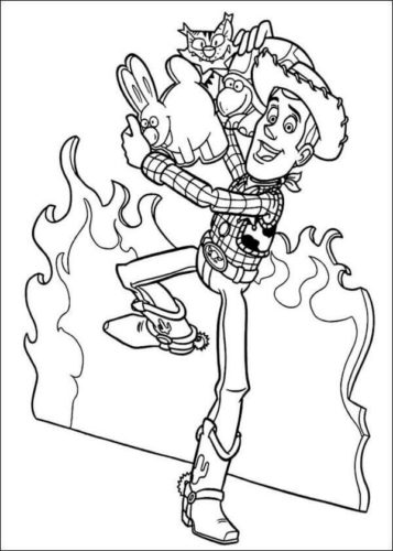 Coloring Pages Toy Story