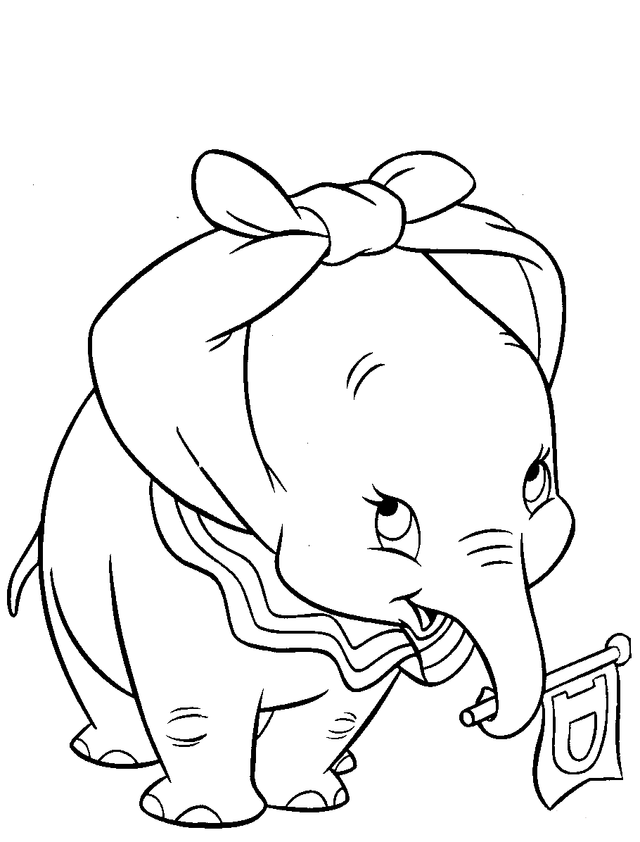 Dumbo Coloring Images