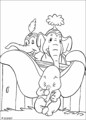 Dumbo Coloring Sheets Printable