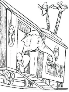 25 Free Dumbo Coloring Pages Printable
