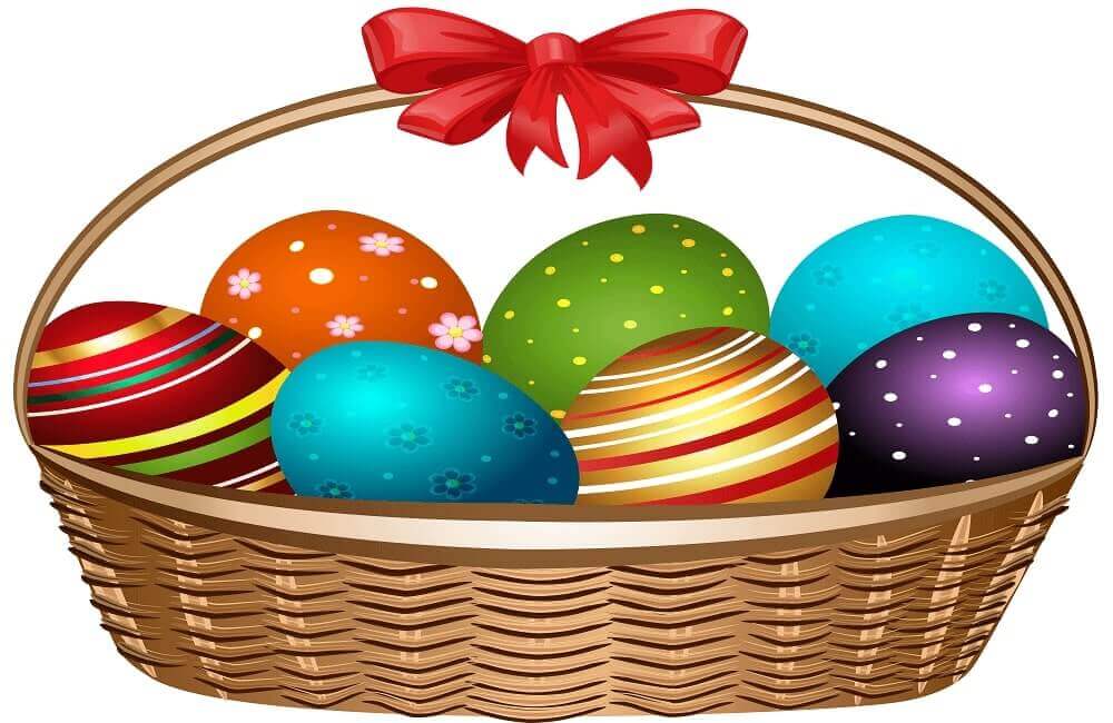 Free Easter Basket Coloring Pages Printable