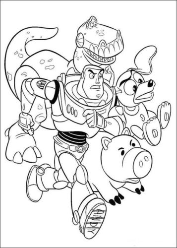 Free Printable Toy Story Coloring Pages