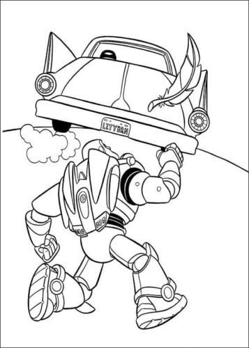 Free Toy Story Coloring Pictures