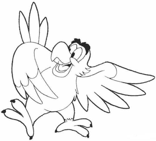 Iago Coloring Page