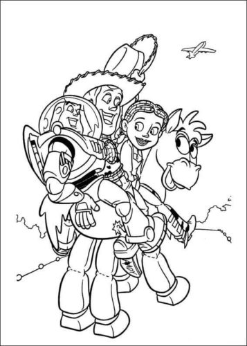 Toy Story Coloring Images