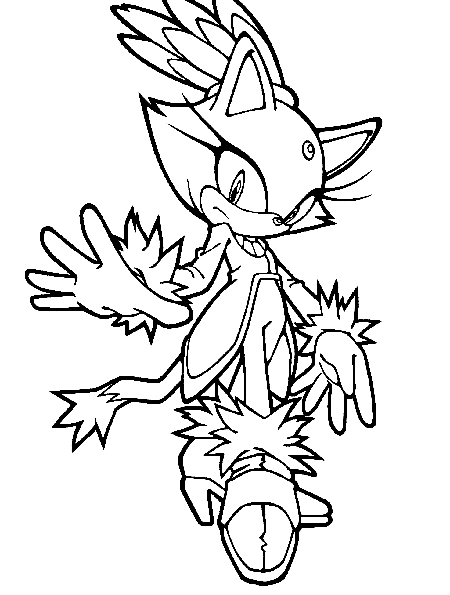 30 Free Sonic The Hedgehog Coloring Pages Printable