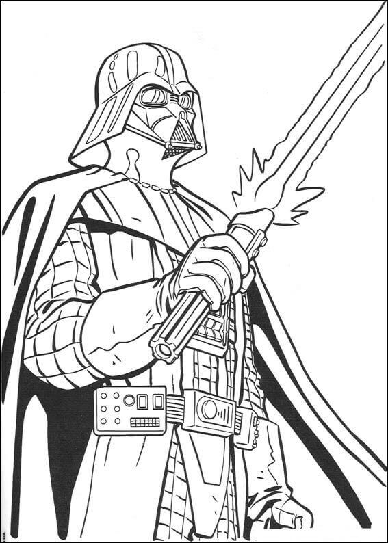Darth Vader coloring pages
