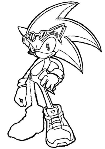 30 Free Sonic The Hedgehog Coloring Pages Printable