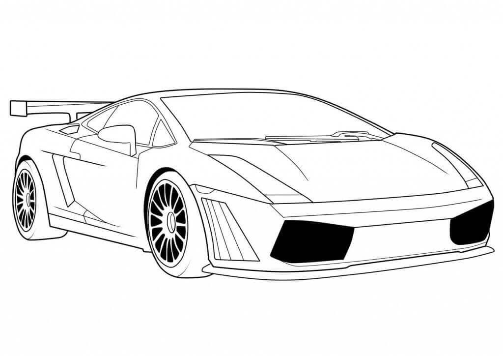 Lamborghini Coloring Pictures To Print
